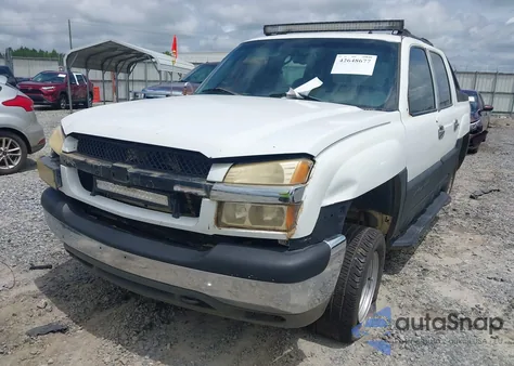 2002 Chevrolet Avalanche 1500 z USA, uszkodzony, nr VIN 3GNEK13T02G112170